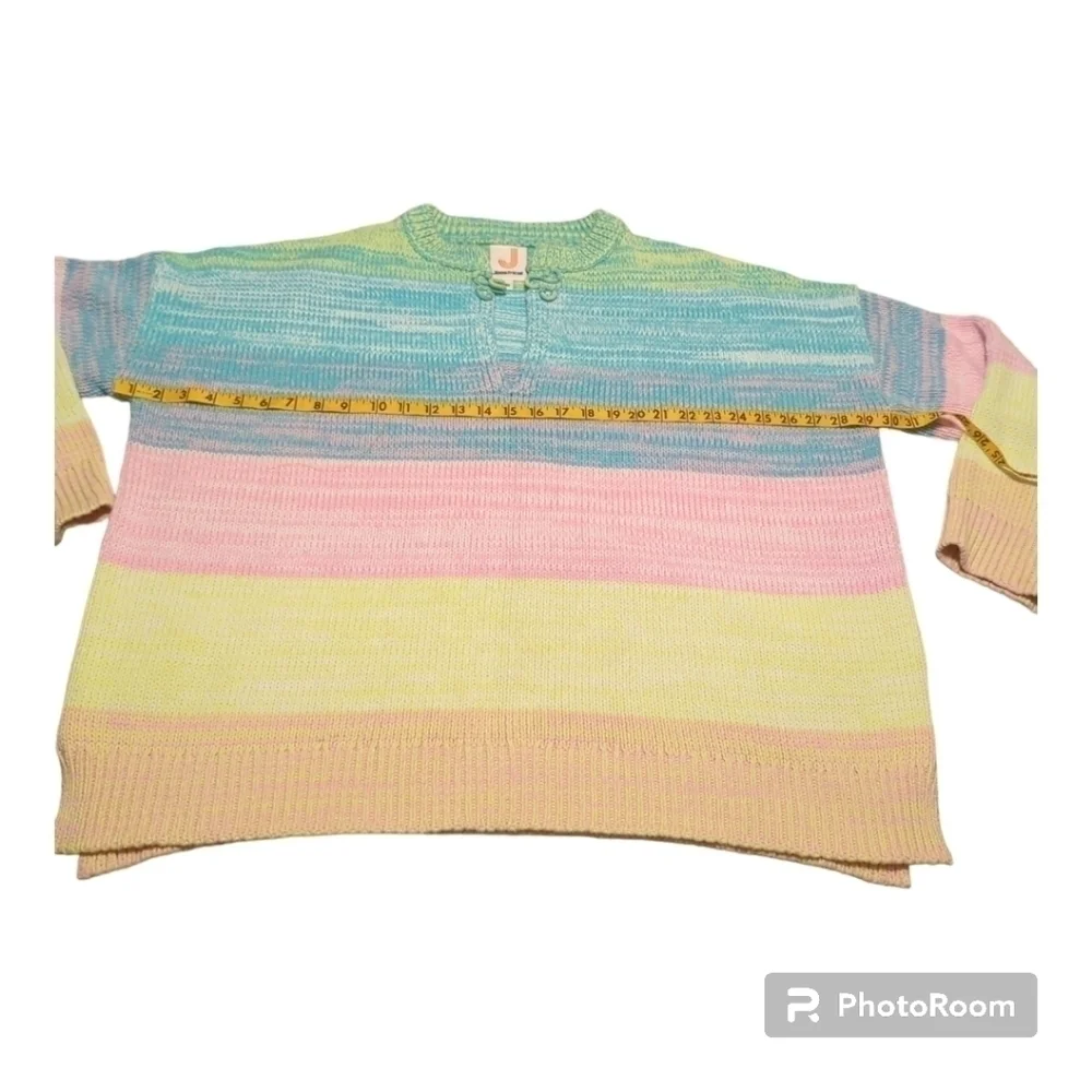 Joos Tricot Space Dye Pullover Xs